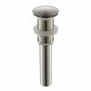 Thrifco Plumbing Sink Pop-up Drain Assembly without overflow, Satin Nickel 4405712